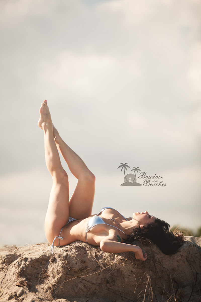 Boudoir-Photography-Ft Lauderdale FL Silver Bikini